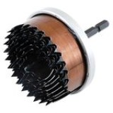Woodworking hole saw for impact